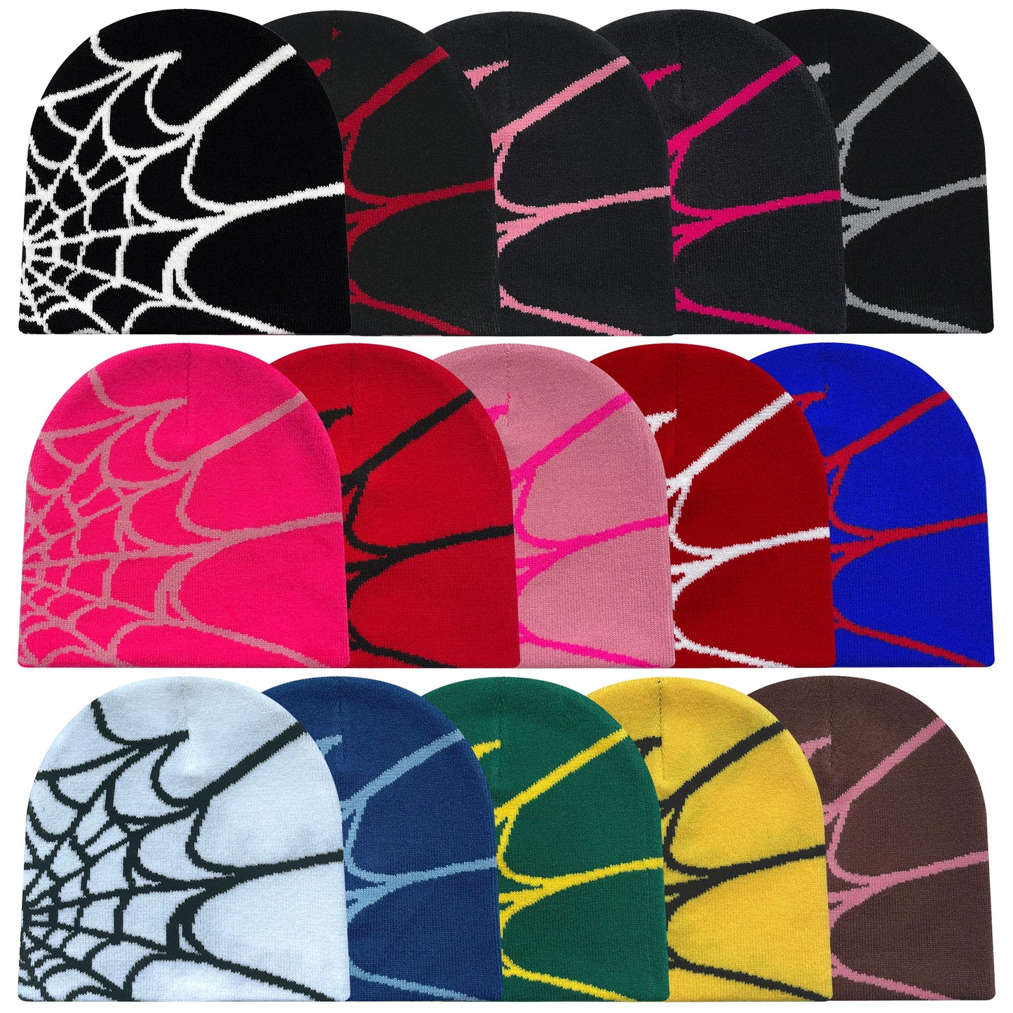 Y2K Spider Web Beanie