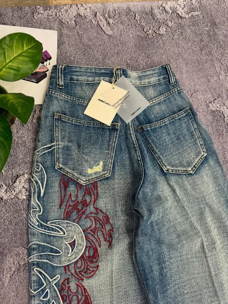 'Old Town' Vintage Baggy Jeans