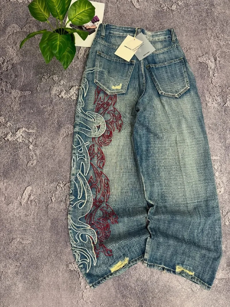 'Old Town' Vintage Baggy Jeans