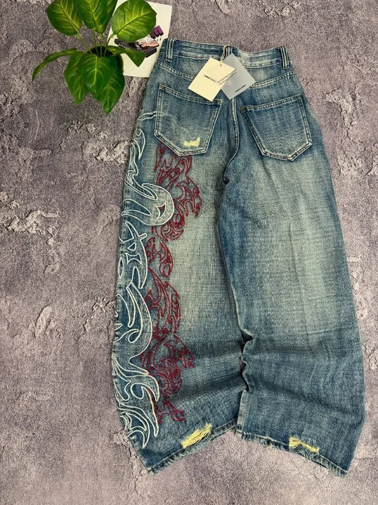 'Old Town' Vintage Baggy Jeans